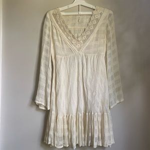 🐚FP white boho dress